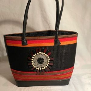 Handmade African shoulder bag